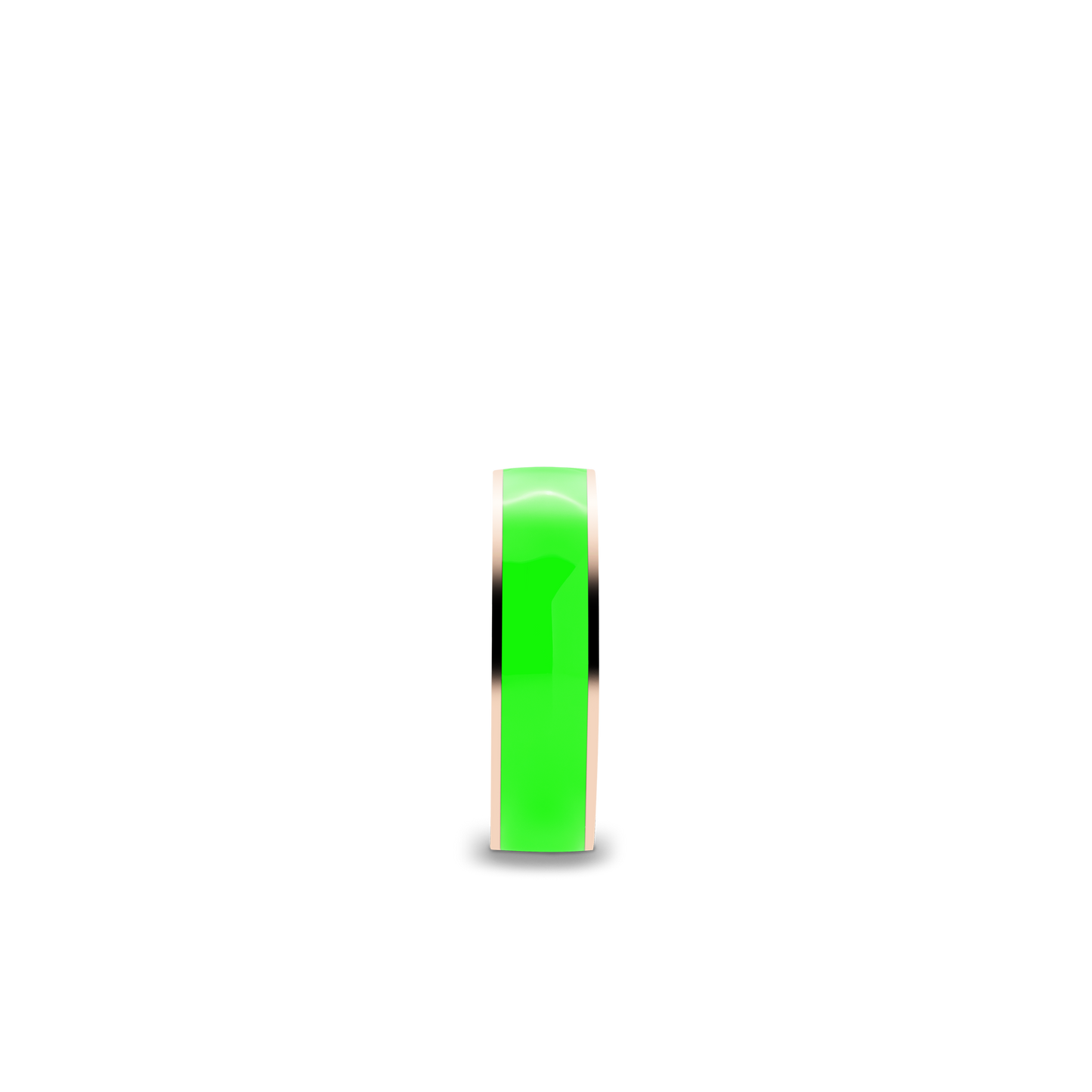 DNA Cage Green Enamel Ring XL