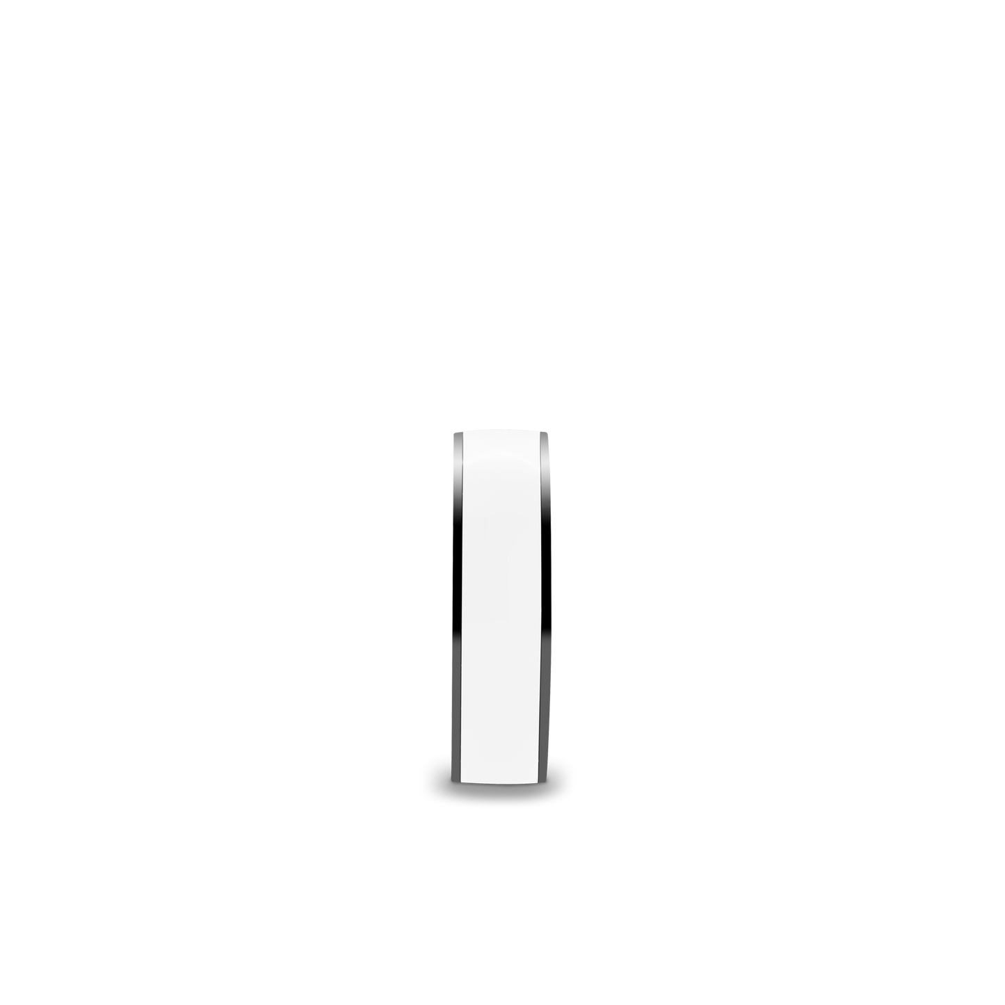 DNA Cage White Enamel Ring XL