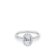 Oval Halo Diamond Engagement Ring