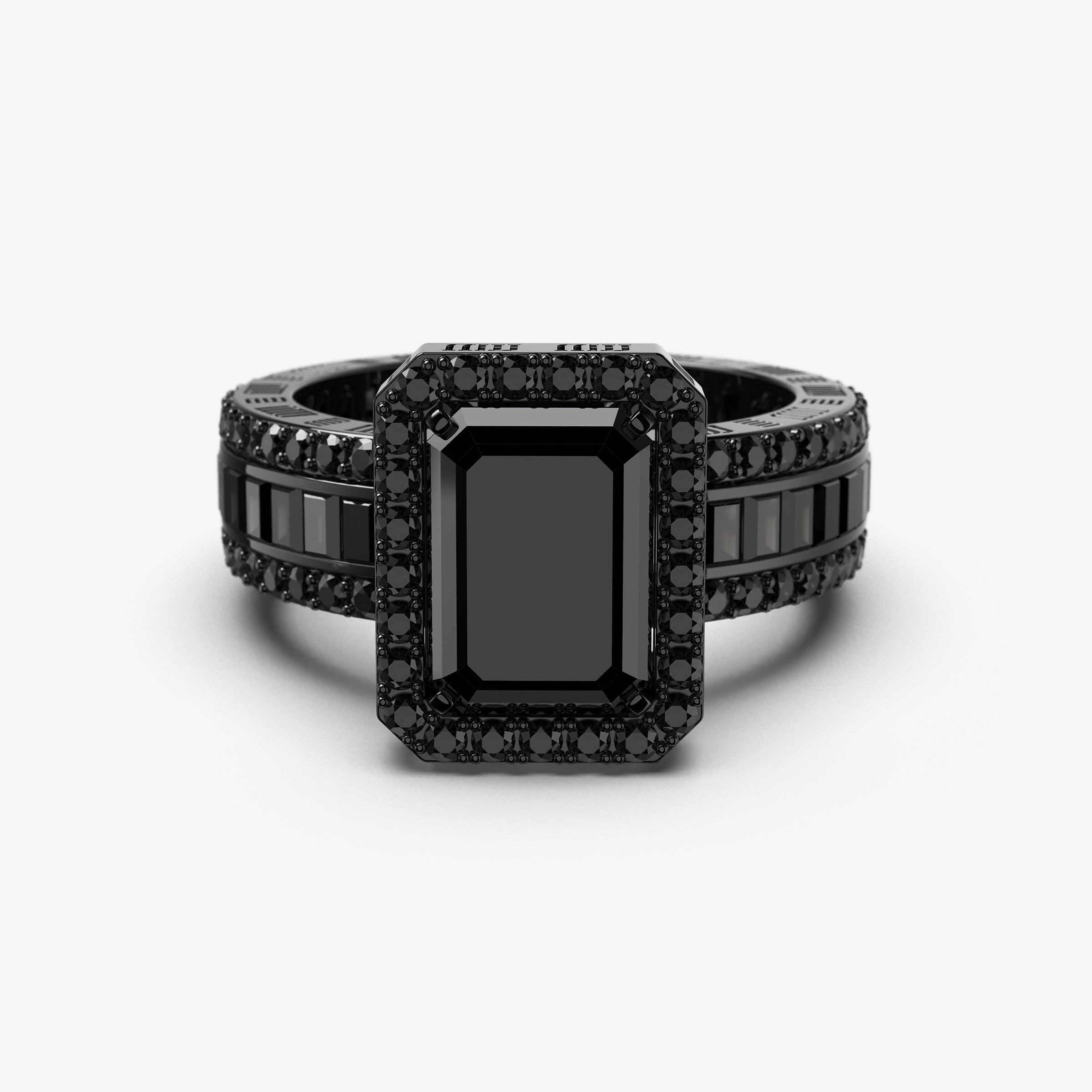 Black jewel ring discount