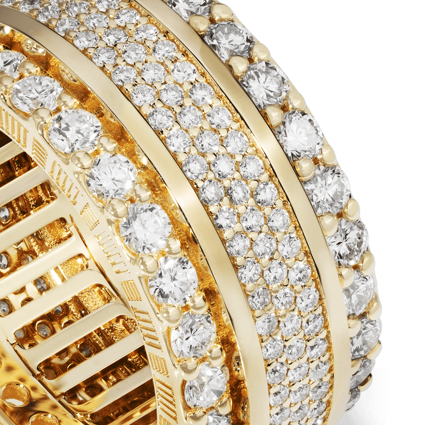 DNA Diamond Pavé Ring