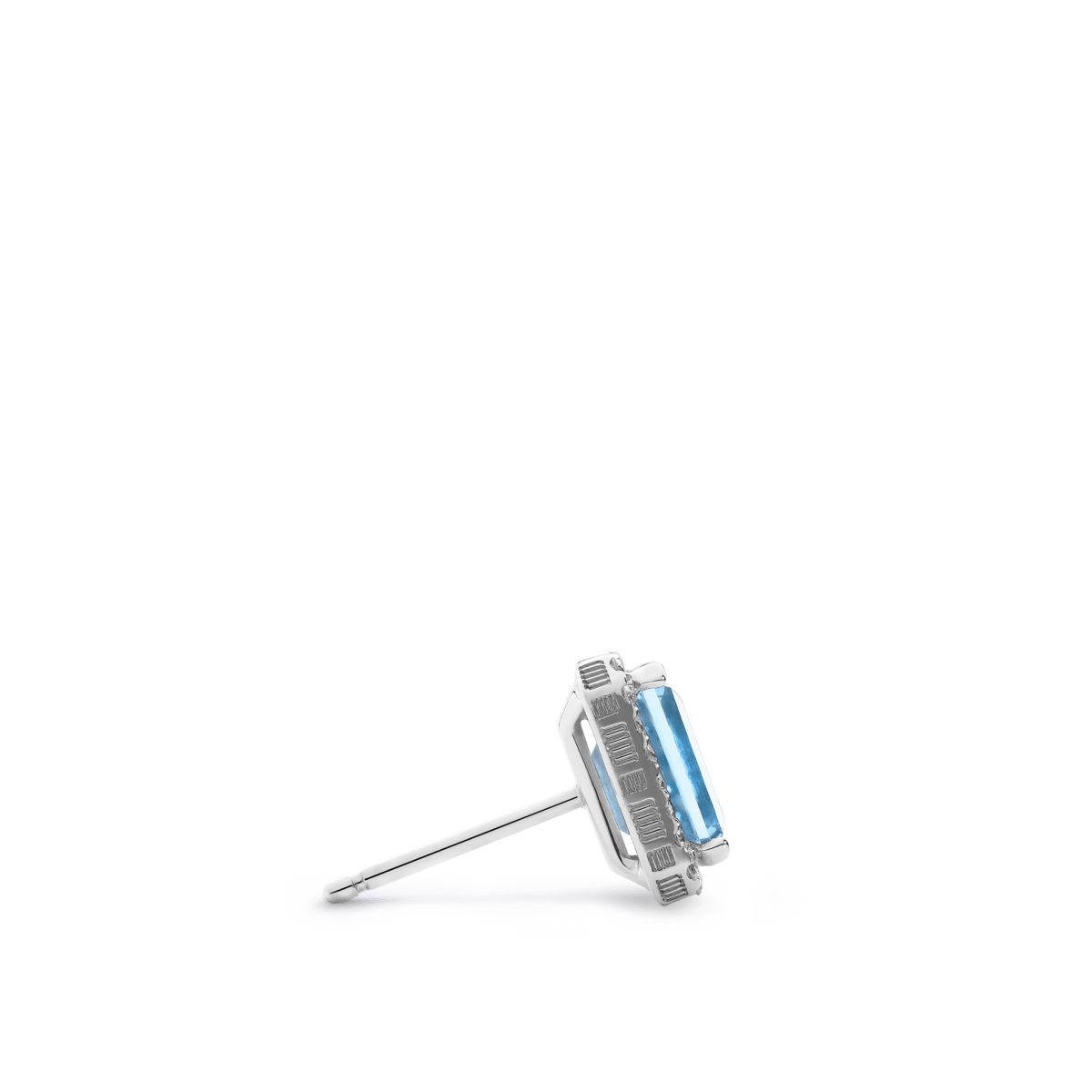 Jewel Earrings Blue Topaz