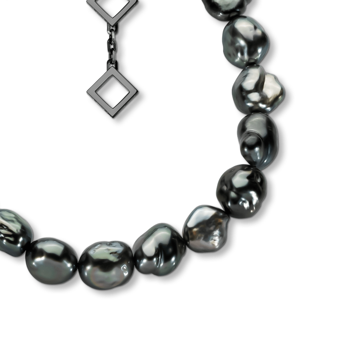 Black Keshi Pearl Bracelet