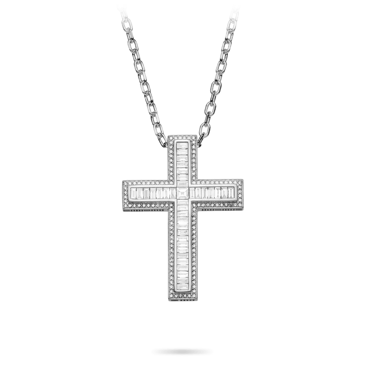 DNA Cross Pendant