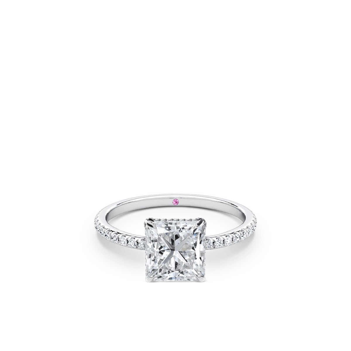 Princess Diamond Engagement Ring