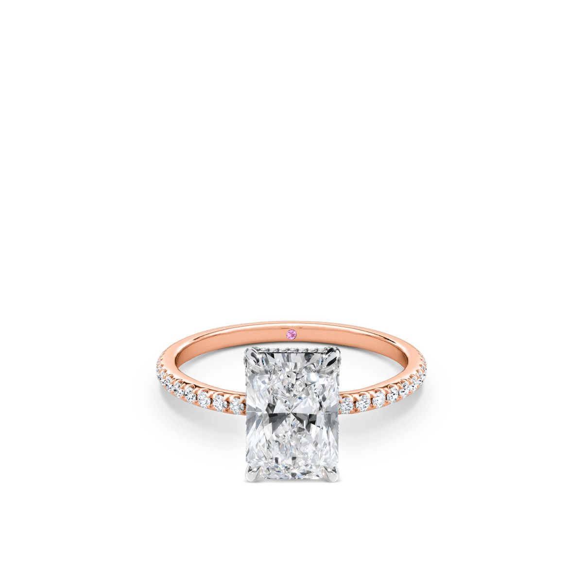 Radiant Diamond Engagement Ring