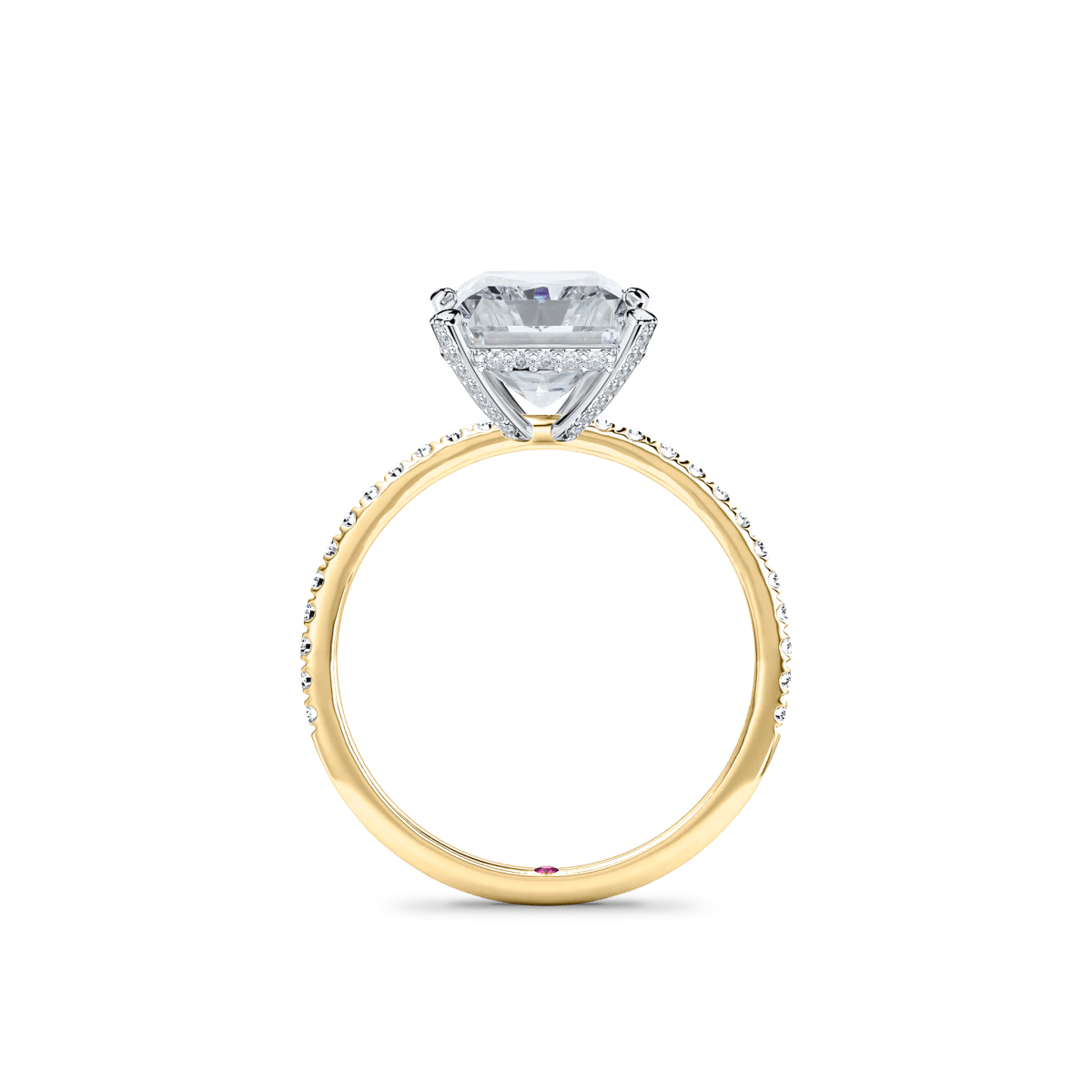 Princess Diamond Engagement Ring