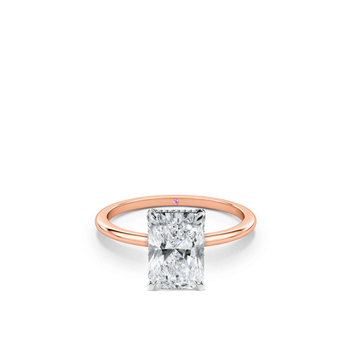 Radiant Diamond Engagement Ring