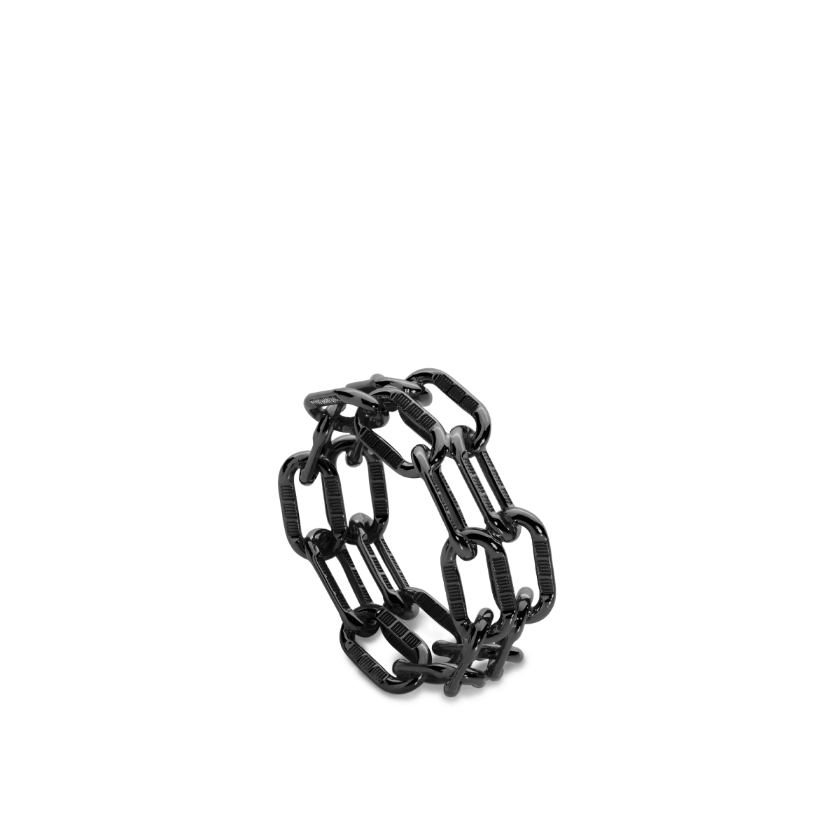 Pont Des Arts Chain Ring in Sterling Silver