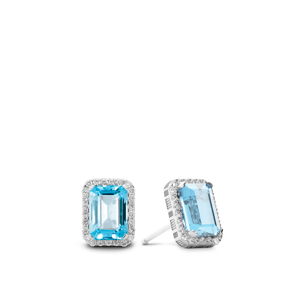 Jewel Earrings Blue Topaz – MJ JONES
