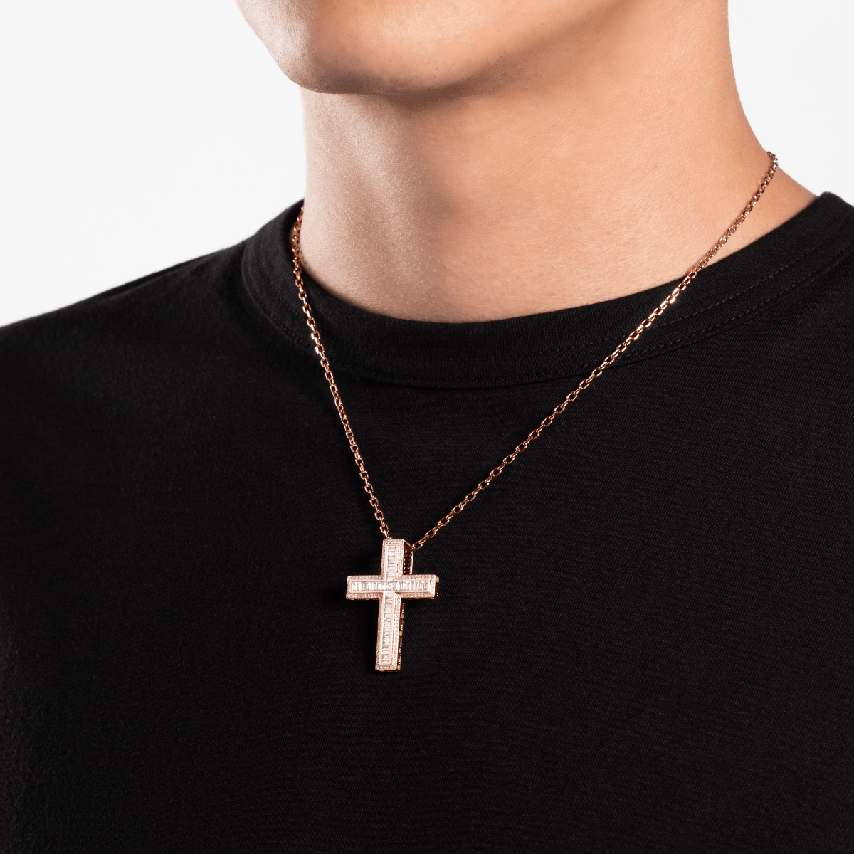 DNA Cross Pendant