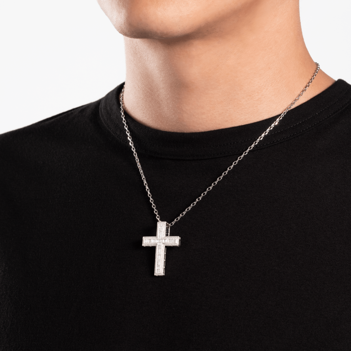 DNA Cross Pendant