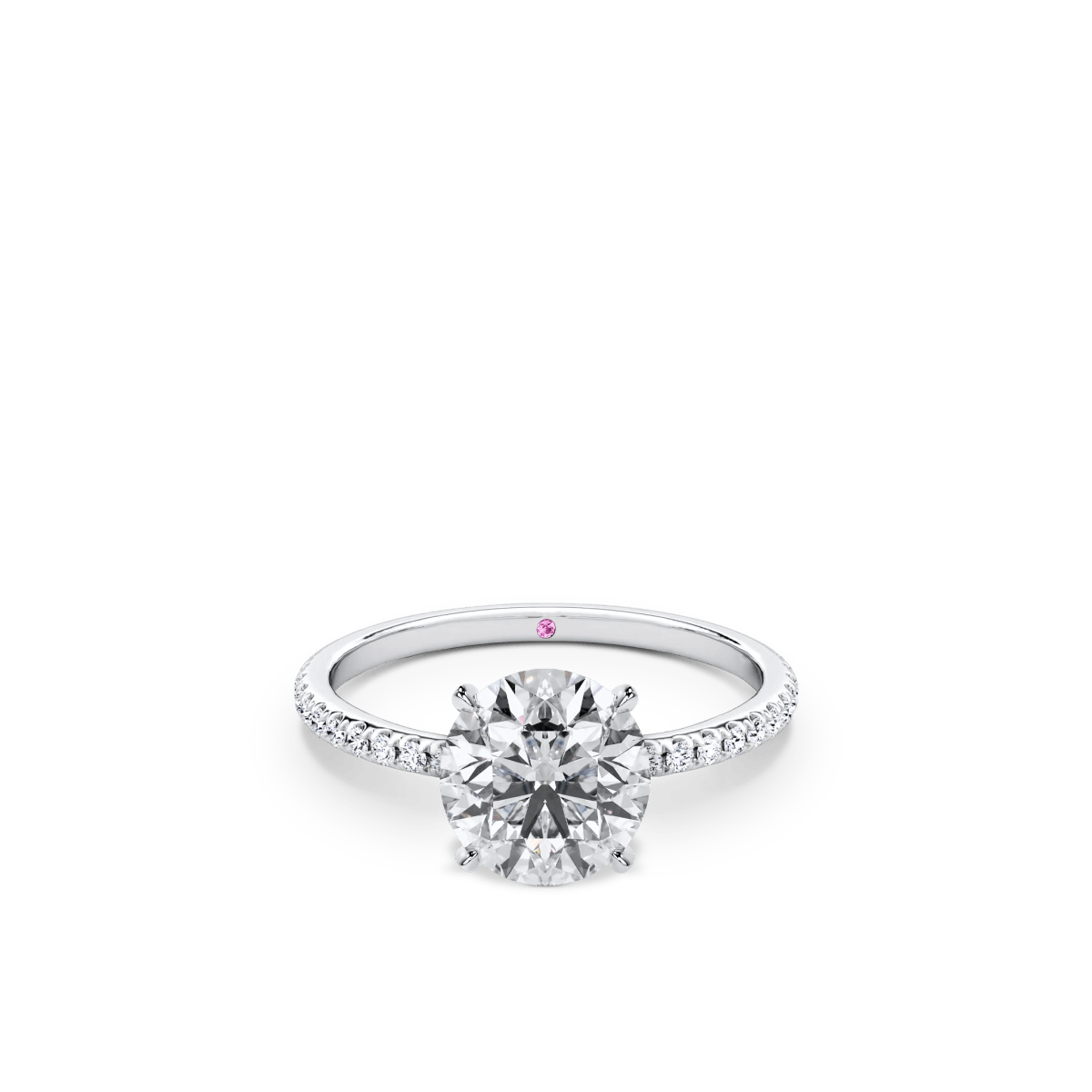 Round Diamond Engagement Ring