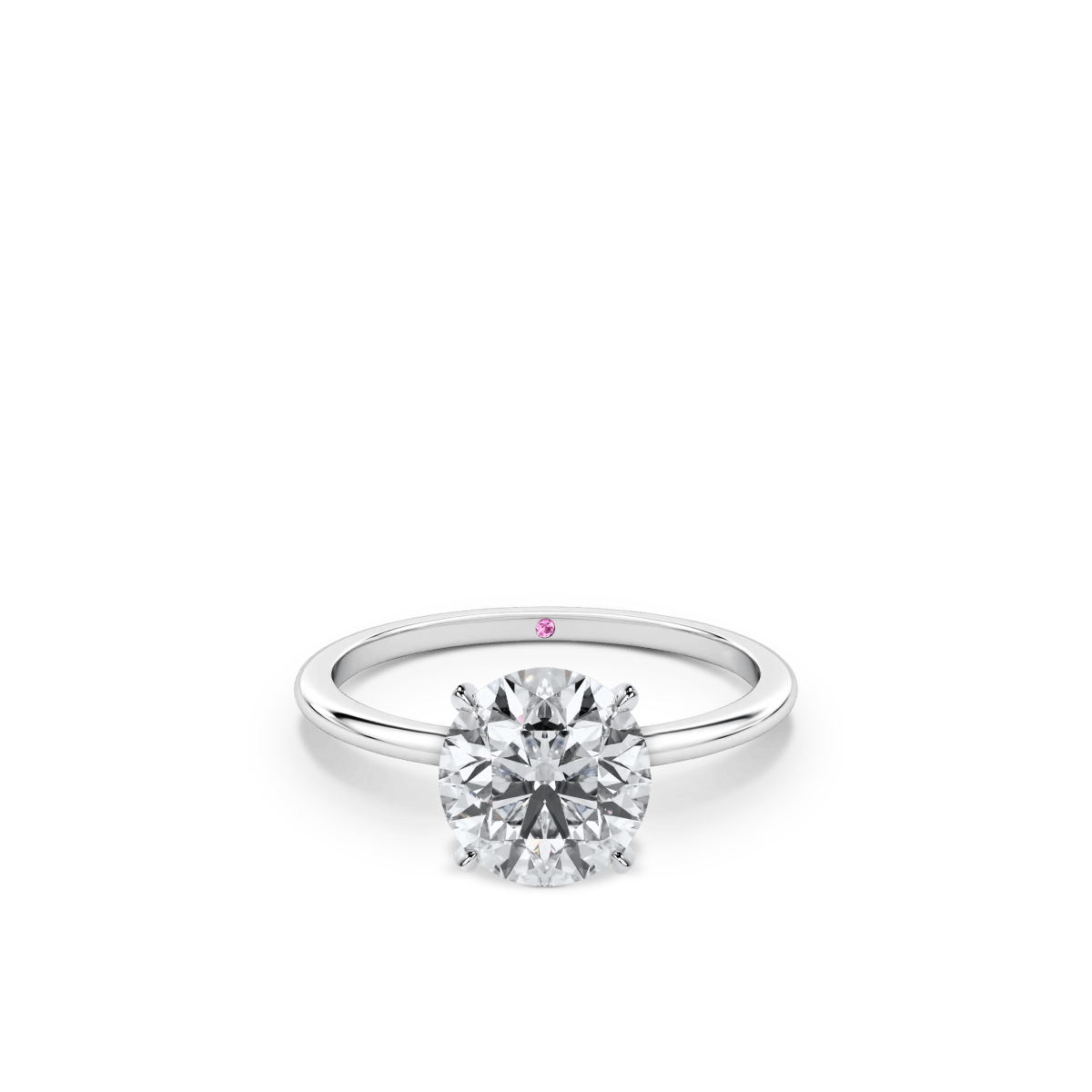 Round Diamond Engagement Ring