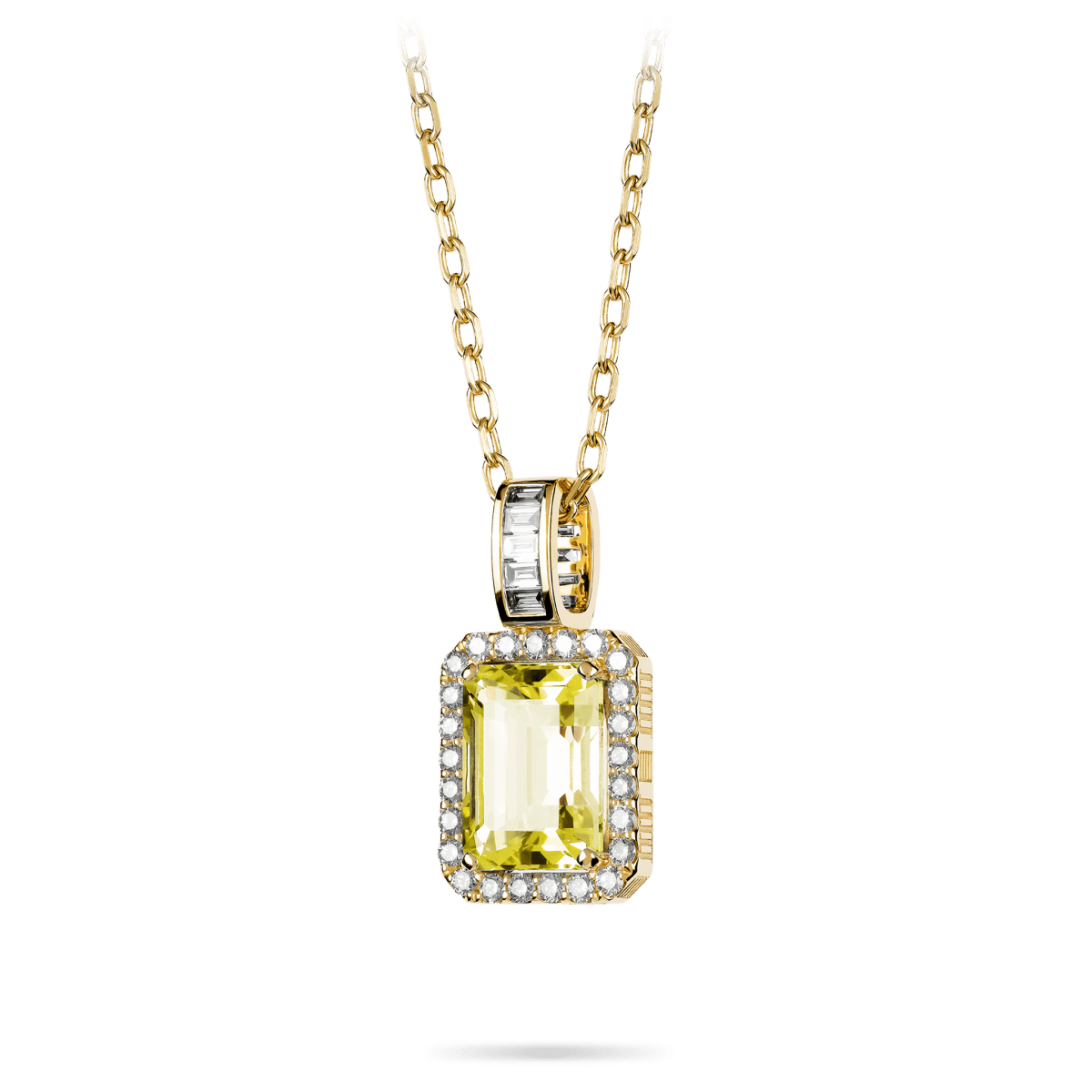 Jewel Pendant Yellow Quartz