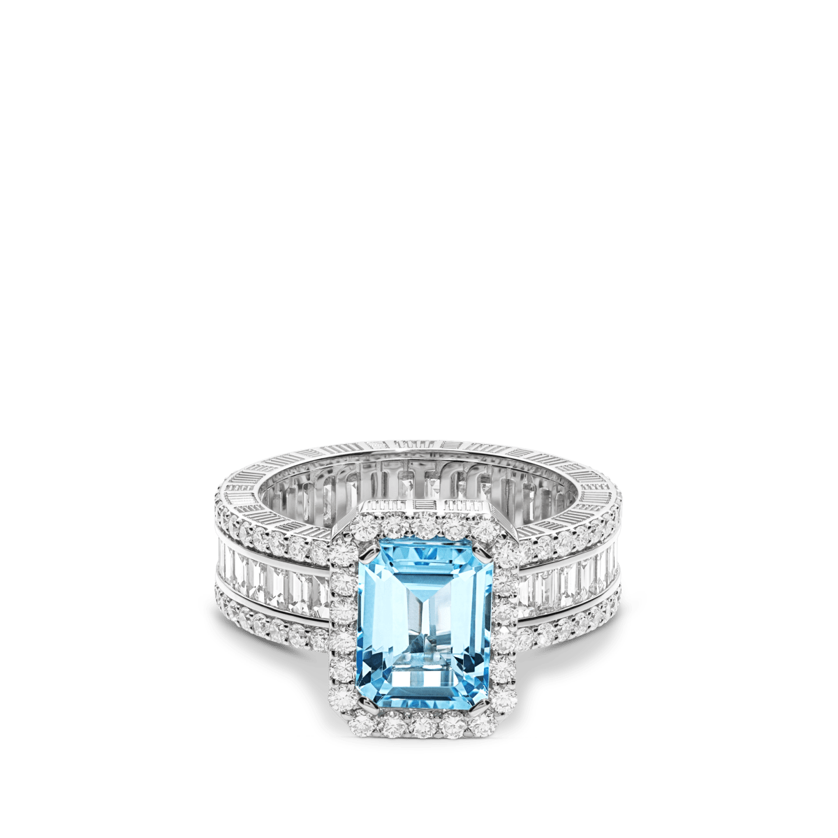 Jewel Ring Blue Topaz