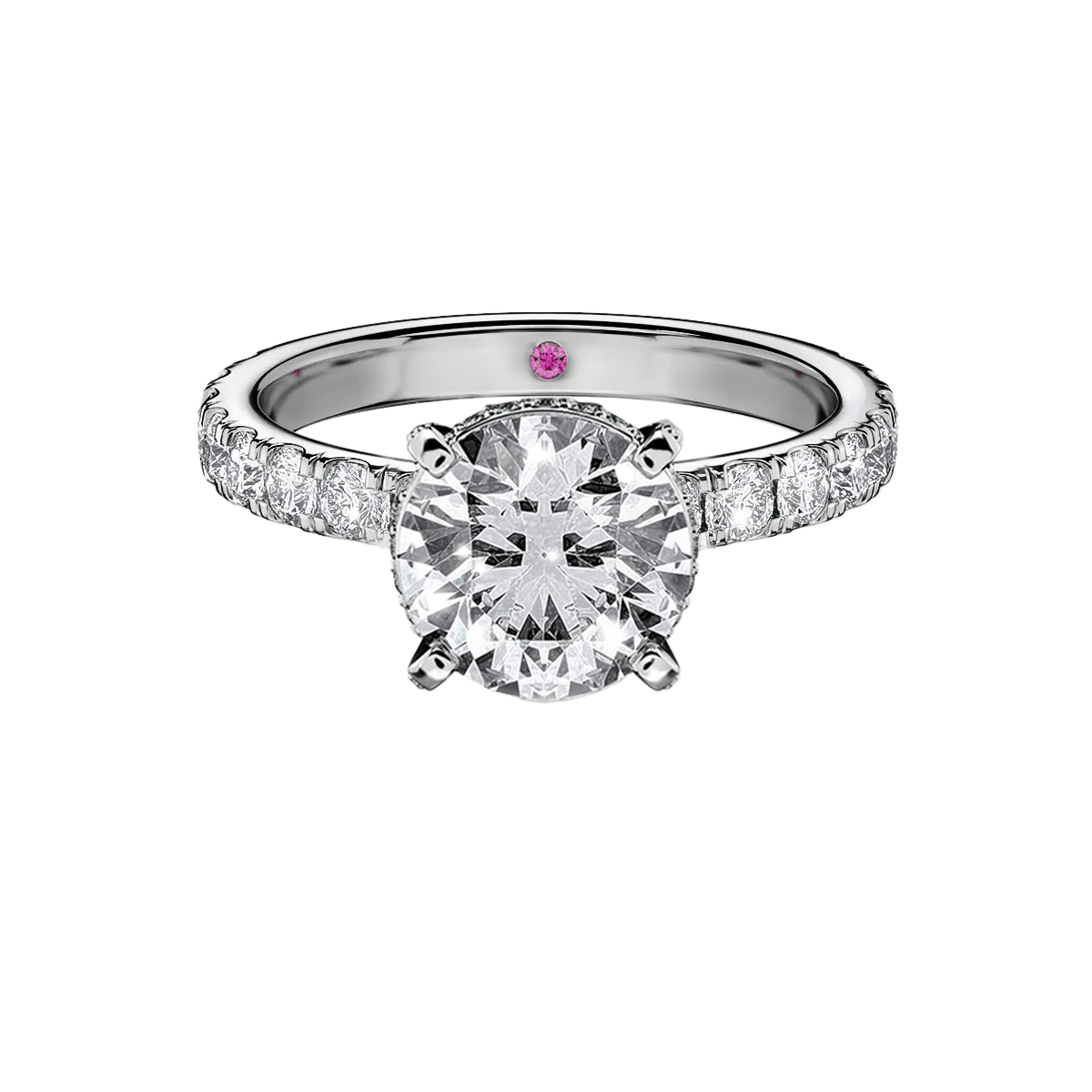 2ct Round Brilliant Diamond Engagement Ring