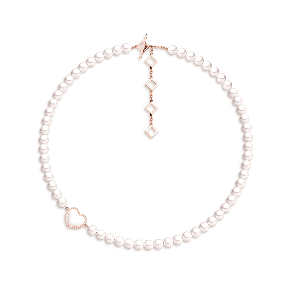 Pearl Skies Charm Necklace