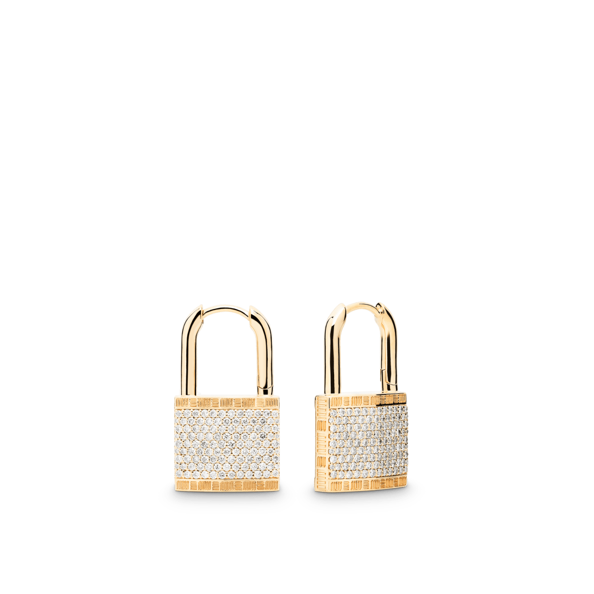 Pont Des Arts Padlock Earrings