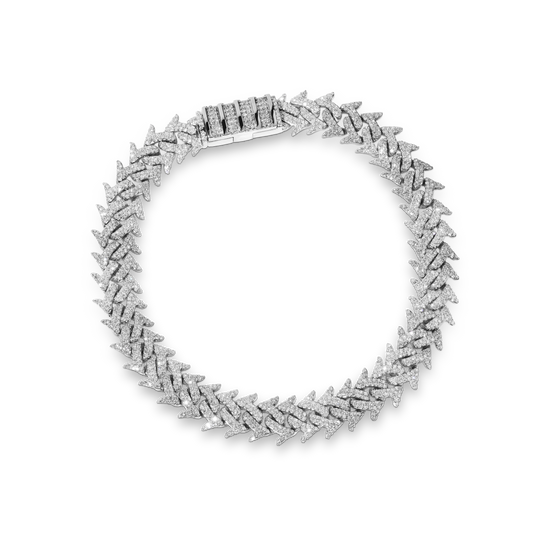 Spiked 2025 diamond bracelet